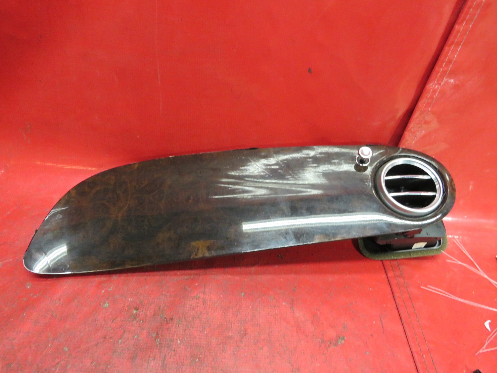 2006 BENTLEY FLYING SPUR FRONT RIGHT DASH WOOD TRIM VENT