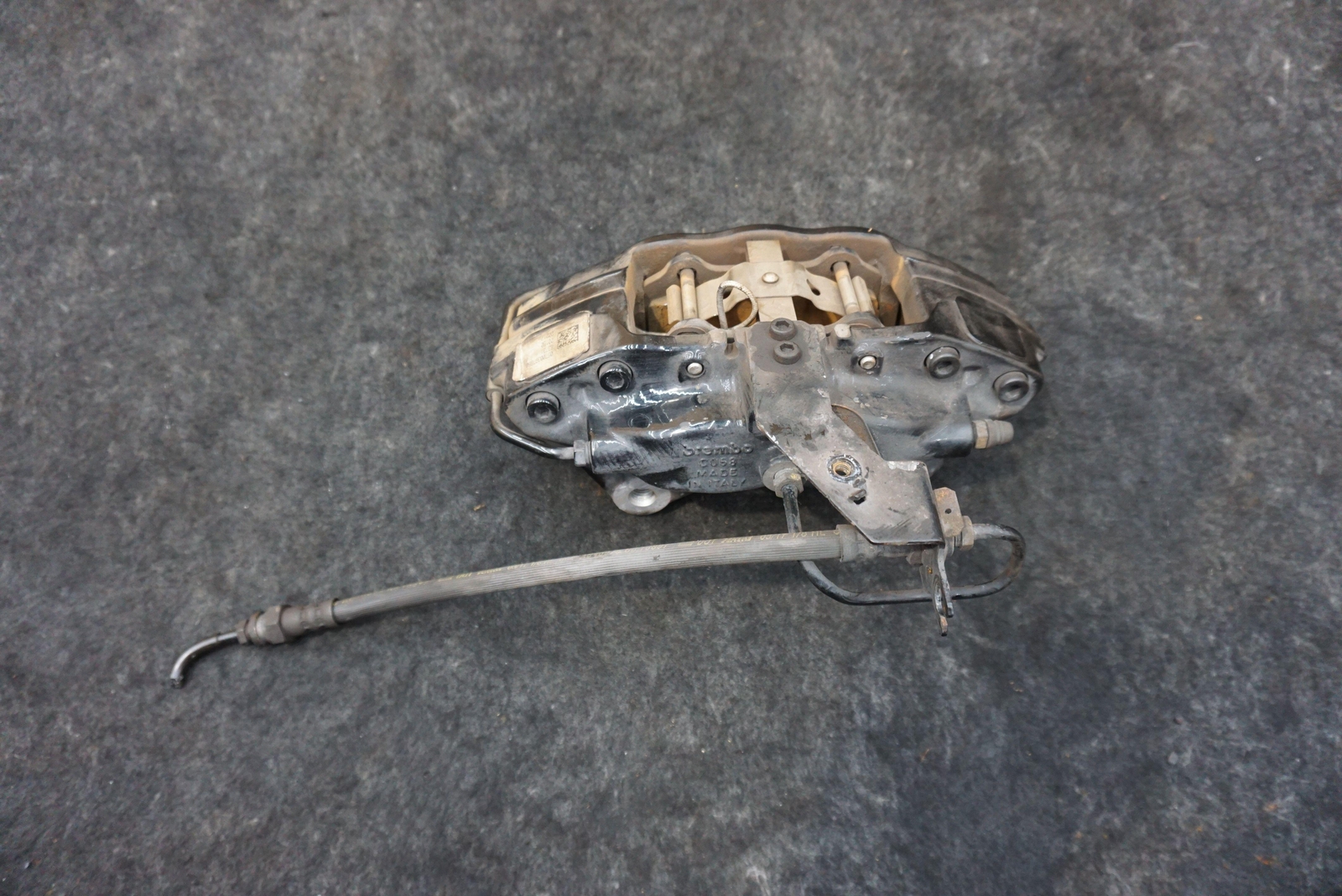 Rear Left Brembo Brake Caliper Black 670039775 Maserati Quattroporte S M156 17+