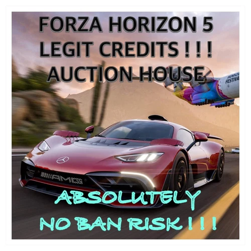 FORZA HORIZON 5 LEGIT CREDITS /100 MILLION YOU HAVE THE CARS- XBOX,PC, STEAM,PS5