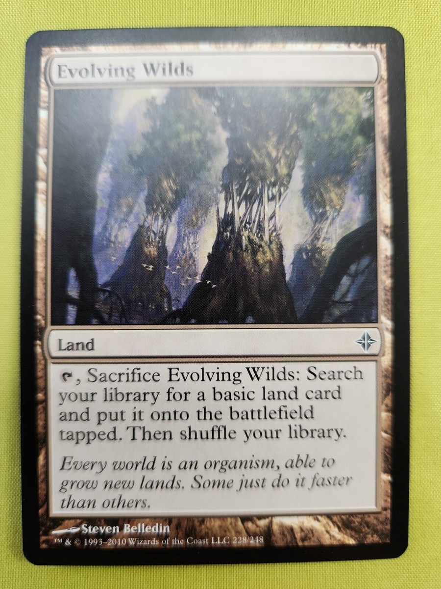 Magic The Gathering MTG Card Evolving Wilds Rise of the Eldrazi FAST  SHIPPING!