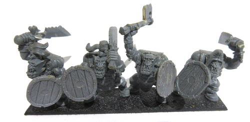 Warhammer Orks Boyz Mob (20-22) Magnetbasen - Bild 2 von 6