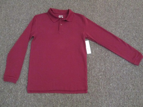 Camisa Niño Mangas Largas Polo XS Grande XXL 4 5 12 18 NUEVO - Imagen 10 de 12