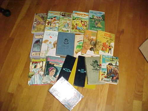 Lote de Libros Vintage Niños Resistentes Tom Swift y Su Jetmarine Los Gemelos Bobbsey (18) - Imagen 1 de 1