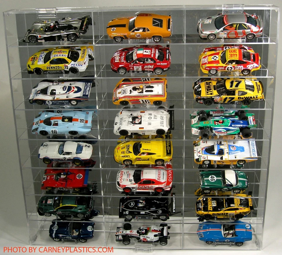 1:32 Slot Car Diecast Display Case fits 24 model cars - Image 2 of 4