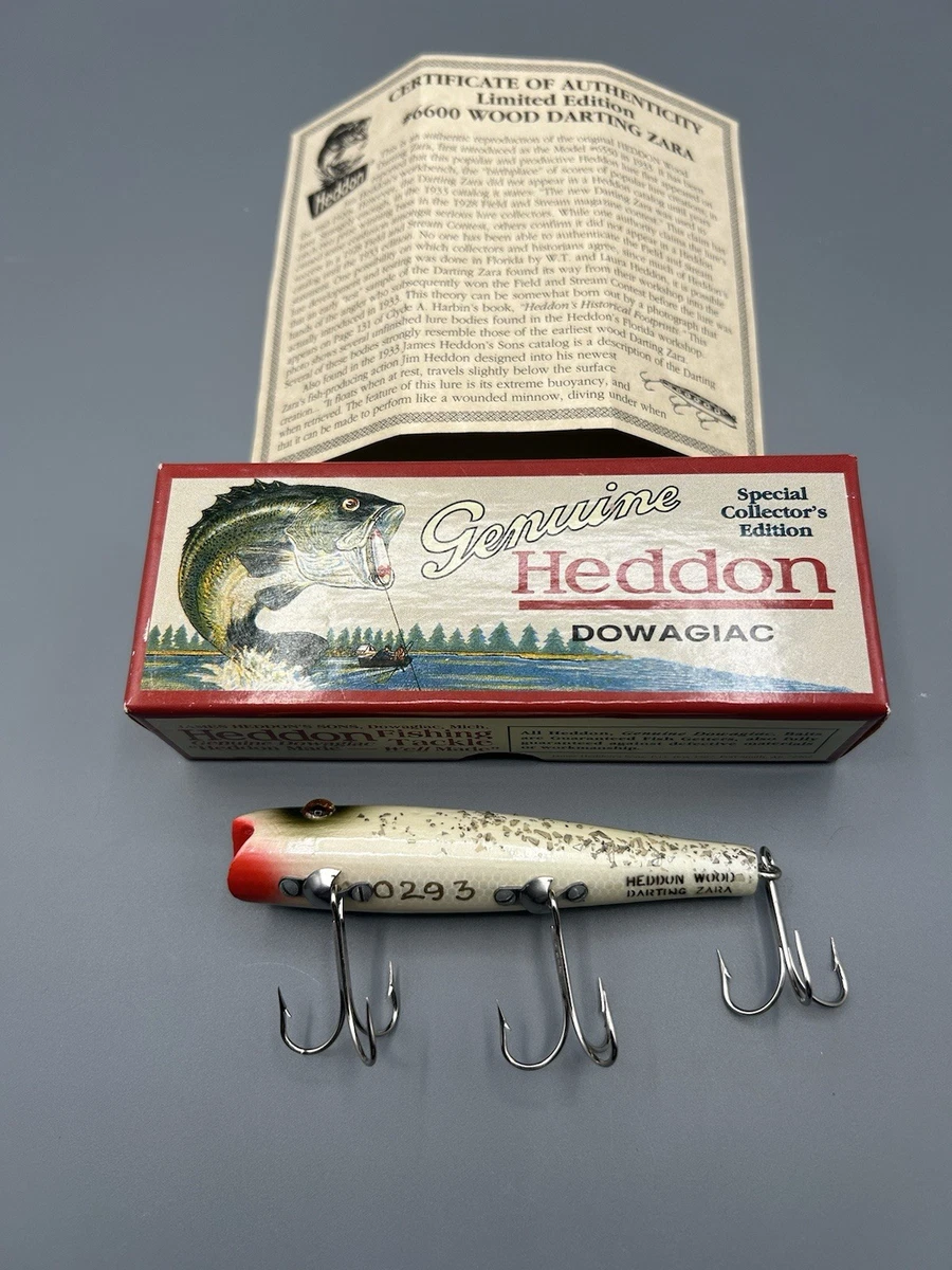 Heddon Bass Vintage Fishing Lures with Original Box for sale | eBay