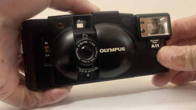 OLYMPUS XA2 +A11　#1758 Olympus XA2 with A11 Flash -- fresh CLA – Film Supply Club