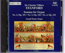 MARCO POLO CHARLES STANFORD - SONATAS FOR ORGAN 2-4