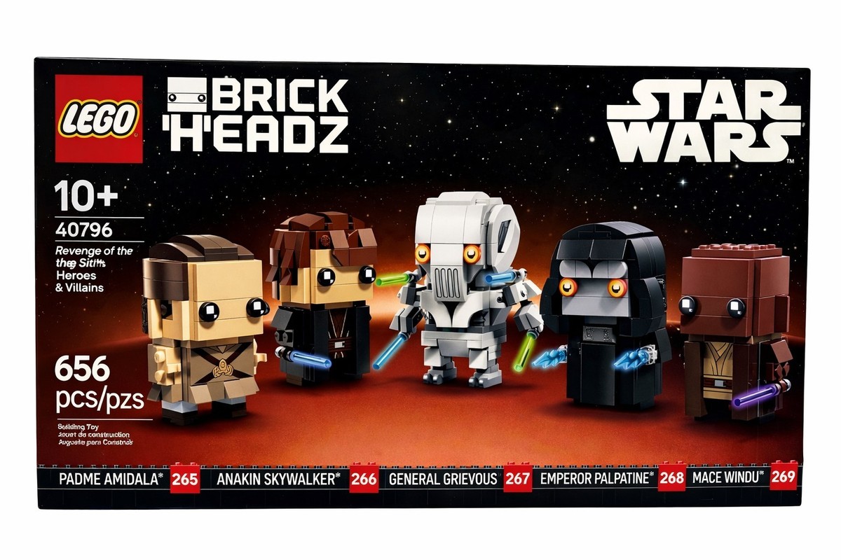 ベルシーノ　ゲル LEGO BrickHeadz Star Wars Revenge Of The Sith Heroes & Villains