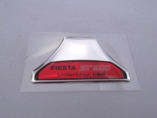 Genuine New Rare FORD FIESTA ST500 LIMITED EDITION 1/500 DASH BADGE Emblem