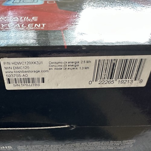 Toshiba Canvio 2TB External 5700RPM HDD - Picture 5 of 7
