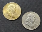 Benjamin Franklin Silver Half Dollar Lot Of (2)