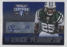 2014 Panini Totally Certified Rookie Penmanship Blue 17/25 Calvin Pryor Auto 0c2