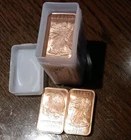 20 Pack – 1 oz Walking Liberty .999 Fine Copper Bars