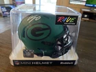 Eddie Lacy Green Bay Packers Autographed Rave Mini Helmet JSA COA