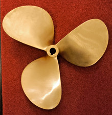 Bootspropeller, Schiffsschraube, 3-Blatt Propeller  19" x 13", ungebraucht.