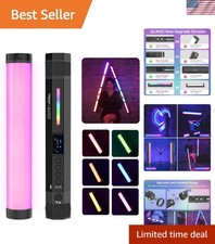 ULANZI VL110 RGB Light Wand, Handheld Light Stick Camera LED Video Tube Light...