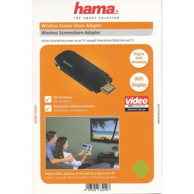HAMA Wireles Screenshare-Adapter - Miracast-Dongle