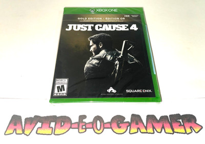 Just Cause 4 Gold Edition Xbox one XB1 Square Enix NTSC New Sealed
