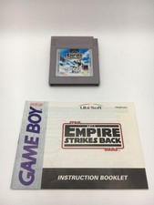 Game Boy 1992 - Star Wars: The Empire Strikes Back Cartridge w/ Manual (Works)