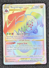 Regidrago VSTAR 201/195 - SWSH12: Silver Tempest Full Art Secret Rare Rainbow on eBay