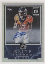 2018 Donruss Optic Rookie Elite Series Holo Prizm 25/25 Royce Freeman Auto 0c2