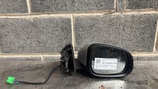 VOLVO V40 2016 D2 DRIVER SIDE WING/DOOR MIRROR SILVER (WM 159)