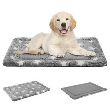Dog Crate Pad - Reversible Kennel Mat Cool  Warm Machine Washable Cozy Star