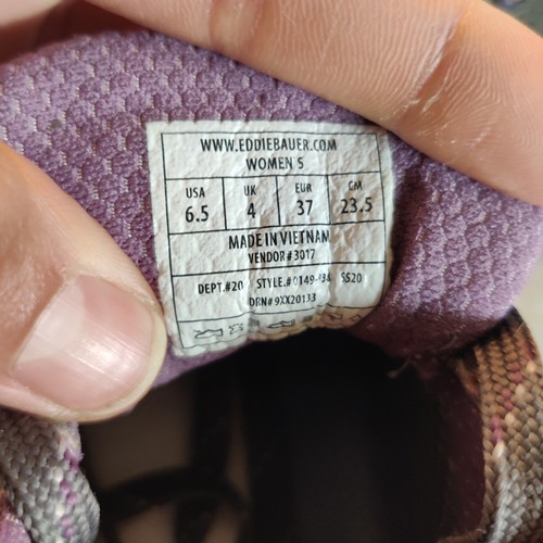 Eddie Bauer Guide Pro Climatrail Hiking Shoes Womens Size 6.5 Vibram *No Insoles - Picture 10 of 10