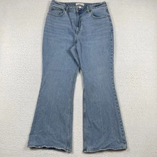 Abercrombie & Fitch Jeans Womens 32/14 Short Vintage Flare High Rise Curve Love