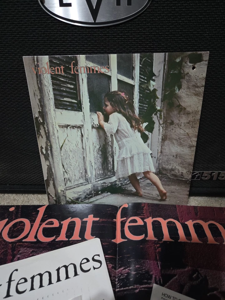 Violent Femmes Self Titled Lp Vinyl 1983 1st PROMO Press Poster/Order/Insert NM- - Image 2 of 4