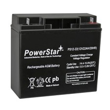 PowerStar 22AH Battery for 12V 18AH Jump n Carry JNC660 JNCAIR JNC 660 JNC4000