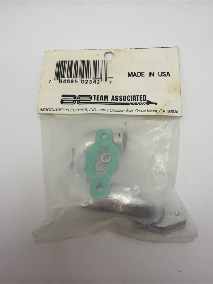 Team Associated ASC 2343 Nitro TC3 Side Exhaust Manifold 1/10 RC Car Parts B89 - Image 2 of 2