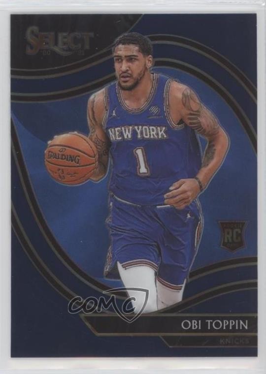 2020-21 Panini Select Courtside Retail Blue Obi Toppin #293 09wc