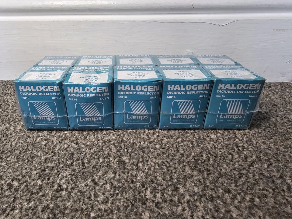 10 x Halogen 50W GU5.3 Standard Bulbs - Image 2 of 4