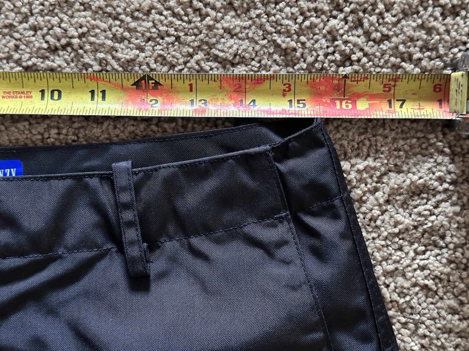 Size 30 - Yeezy Gap Balenciaga Cordura Nylon Cargo Pants Black New thumbnail 8