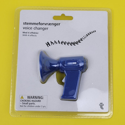 Voice Changer With 4 Effects Gift For Kids New Stemmeforvraenger