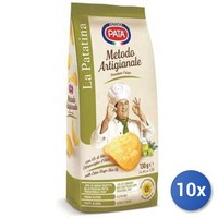 Pata Patatine 10X Multipack Artigianali Olio Extra Vergine Gr 130