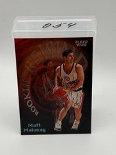1997-98 Fleer Rookie Rewind #7 Matt Maloney Houston Rockets Basketball Card. rookie card picture
