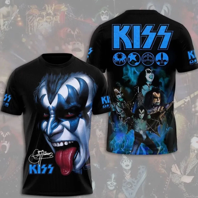#ad #ad Gene Simmons Signature 3D Shirt Unisex All Size DD147 $23.79