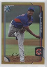 2015 Bowman Chrome Prospects Gold Refractor 13/50 Carl Edwards Jr CJ #BCP156 1u6