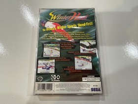 Winter Heat (Sega Saturn) CIB Complete in Box with Manual + Foam Tested NR MINT