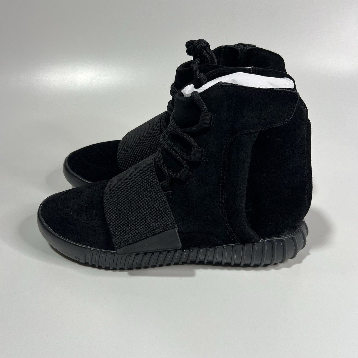 Size 9 - adidas Yeezy Boost 750 Triple Black for sale online