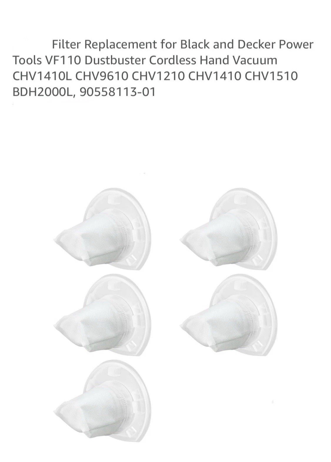 Replacement Vf110 For Dustbuster Cordless Hand