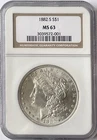 1882-S Morgan Silver Dollar $1 NGC MS 63