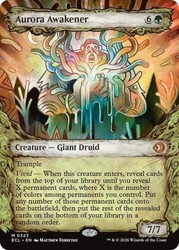 Aurora Awakener (Showcase) Foil - Lorwyn Eclipsed - Mythic - MTG