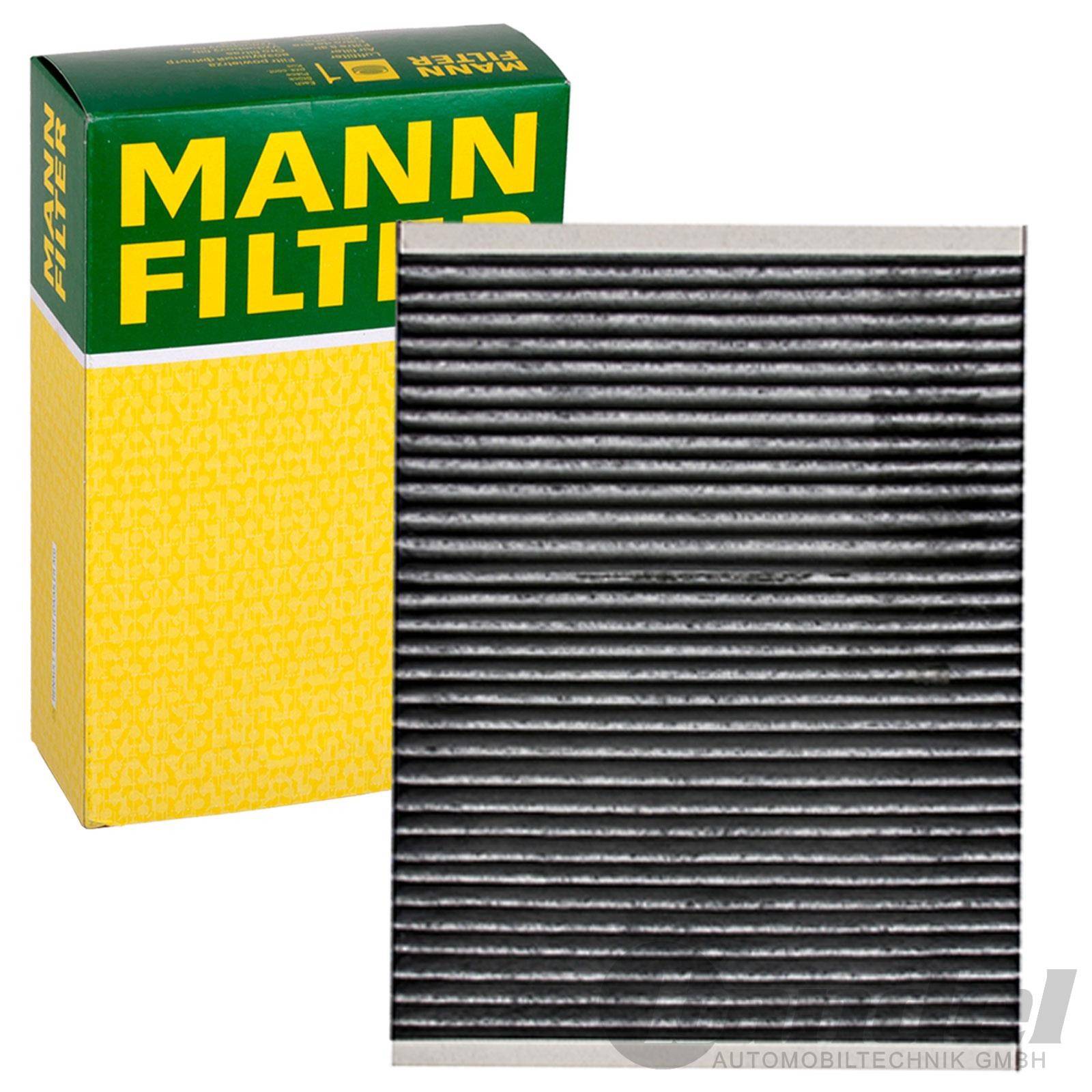 MANN-FILTER + Weitere - Filtro Set Mannol 5w40 Olio + Candele Bosch per Vw Polo 6n2 Golf 4 Bora 1j Lupo - Miniatura 2