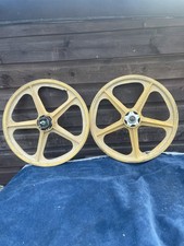 Raleigh Burner Mk1 Tuff Burner Skyway Mag Wheels alloy hubs Used Original 1984