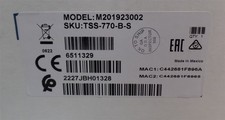 CRESTRON 6511329 TSS-770-B-S 7" Room Scheduling Touch Screen Black NEW SEALED
