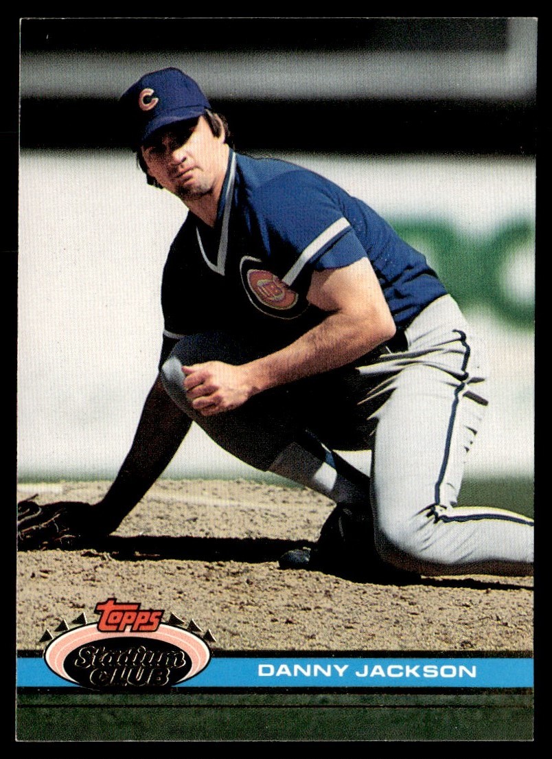 1991 Stadium Club Danny Jackson Chicago Cubs #433