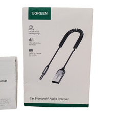 UGreen Car Bluetooth Audio Receiver CM309 AUX WITH MIC Black